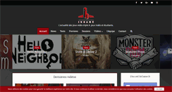 Desktop Screenshot of ingame.fr